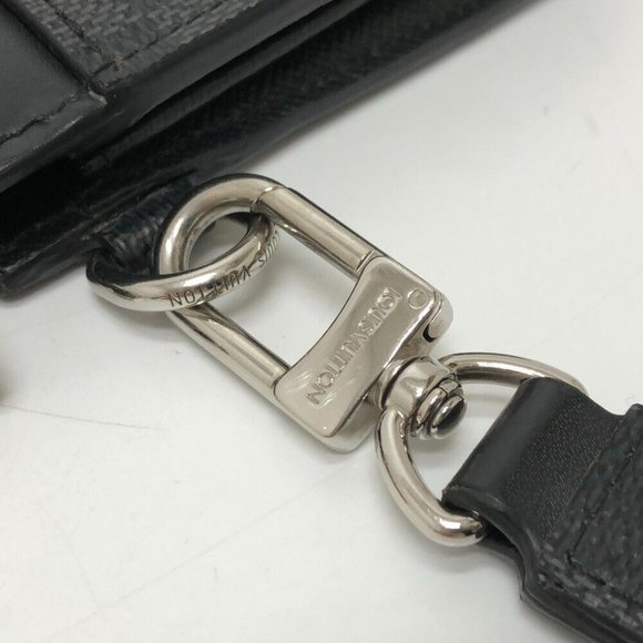 LOUIS VUITTON N60379 Damier Graphite Zippy Dragonnes L-shaped wallet with strap - Picture 2 of 11